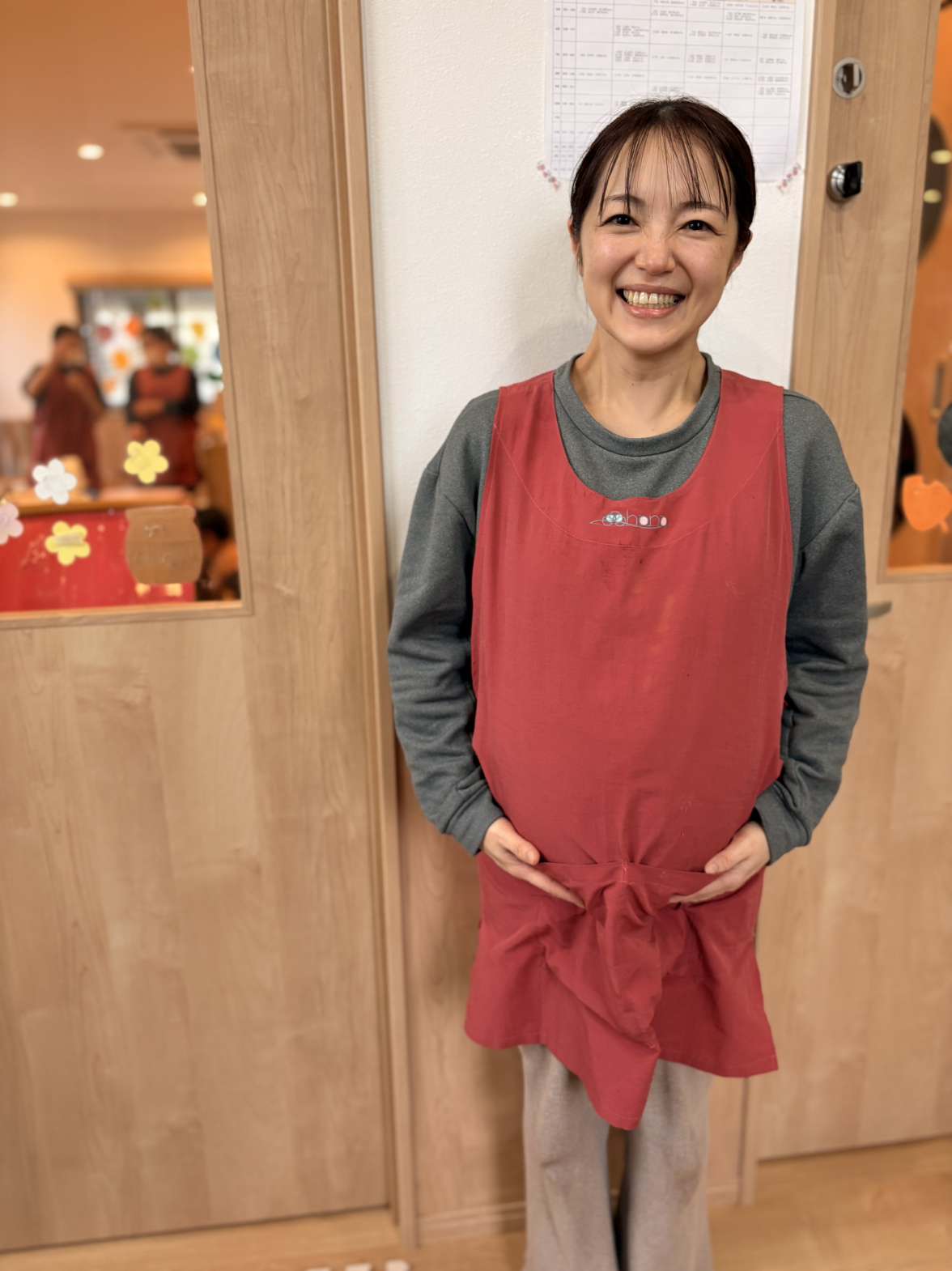 子育て中の職員